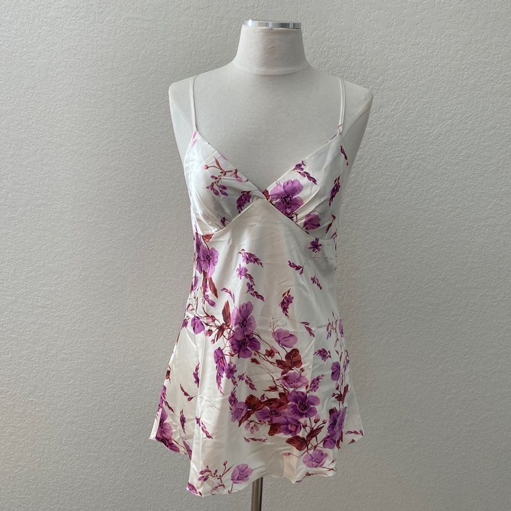 Floral slip dress